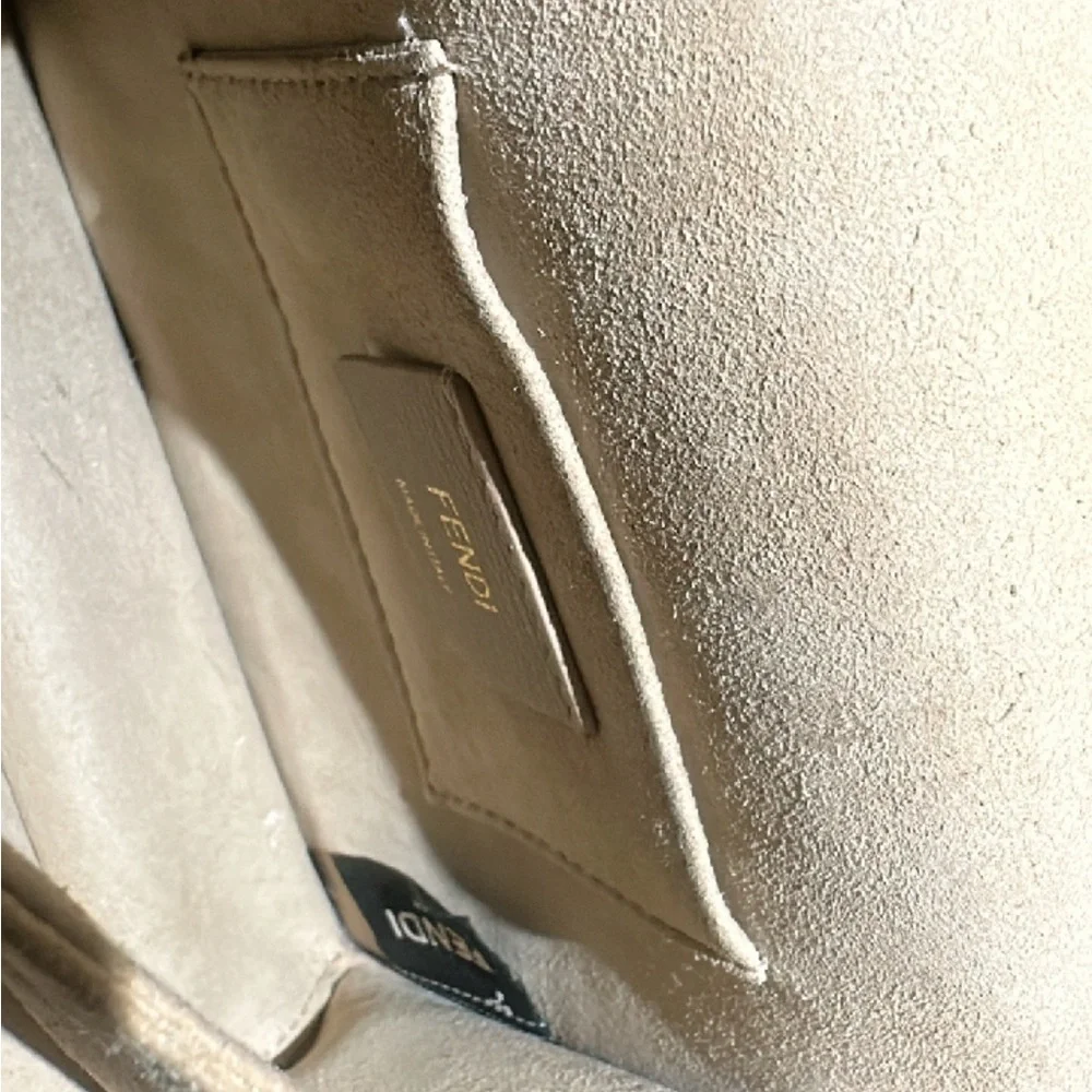 Fendi Kan U Shoulder Bag Zucca Embossed✨ - Picture 12 of 16